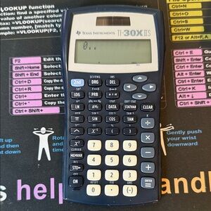 Texas Instruments TI-30XIIS Blue and White Calculator